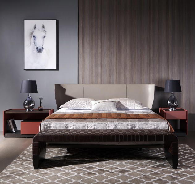 Premium Upholstered Bed with Soft Headboard (2)